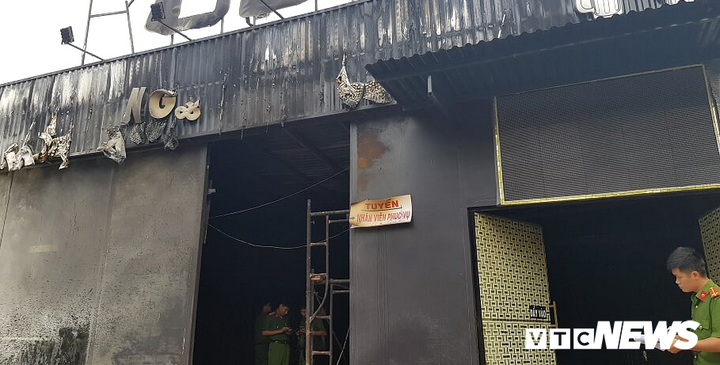 Công an khám nghiệm hiện trường vụ cháy khiến 6 người chết ở Đồng Nai