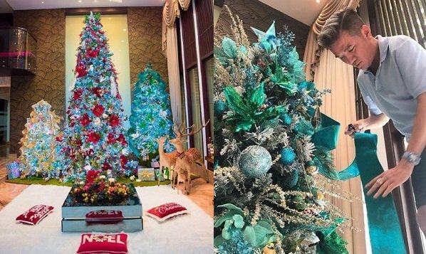 Đàm Vĩnh Hưng tự tay trang trí nhà cửa cực lung linh đón Giáng sinh
