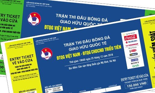 15 nghìn vé trận Việt Nam vs CHDCND Triều Tiên được giao dịch online thành công