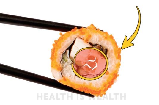 Ăn sushi cá sống, ẩn hoạ khó lường