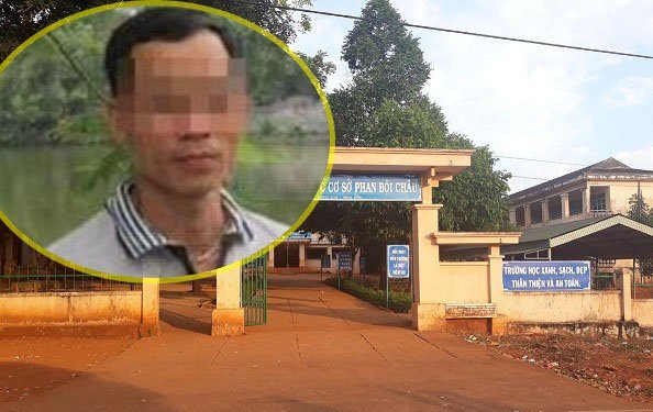 Gia hạn thời gian tạm giữ thầy giáo giở trò đồi bại với nữ sinh ở Gia Lai