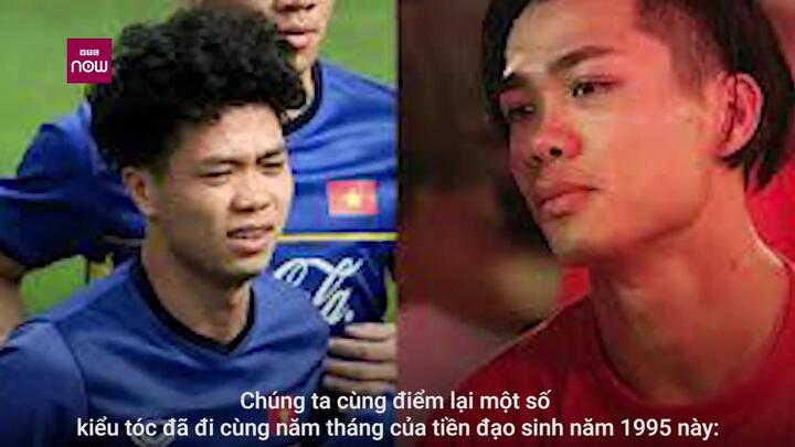 Công Phượng và những kiểu tóc 'huyền thoại' khiến dân mạng ngỡ ngàng