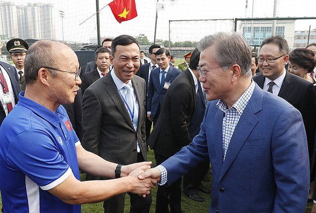 HLV Park Hang Seo chỉ đứng sau Tổng thống Hàn Quốc khi chọn nhân vật của năm 2018