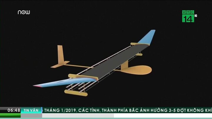Clip: Máy bay không động cơ lướt vù vù trên không như phim viễn tưởng