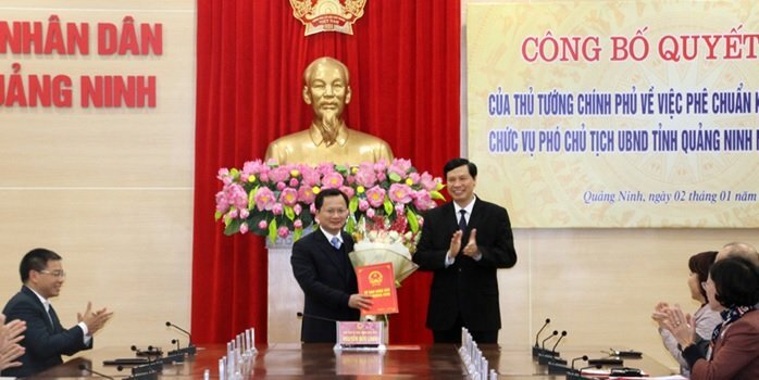 Ông Cao Tường Huy chính thức giữ chức Phó Chủ tịch UBND tỉnh Quảng Ninh