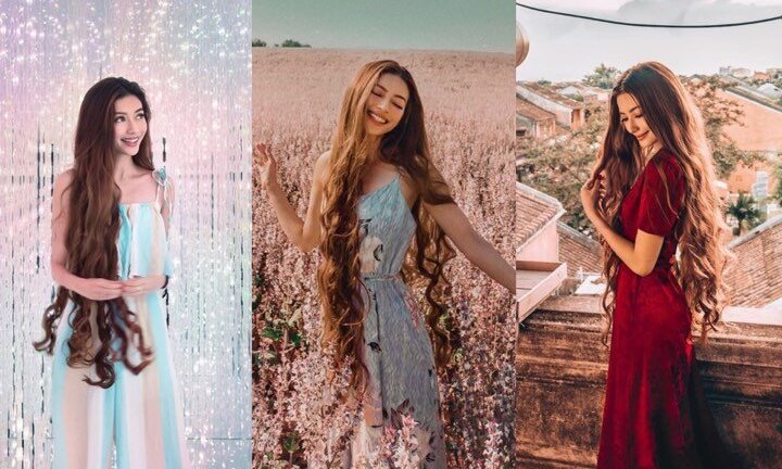 Ngắm nhan sắc kiêu sa của 'công chúa tóc mây' gốc Việt khiến dân mạng phát sốt