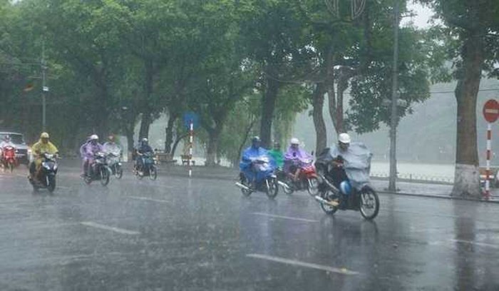Từ ngày mai 7/1, mưa lớn diện rộng tại Bắc Bộ