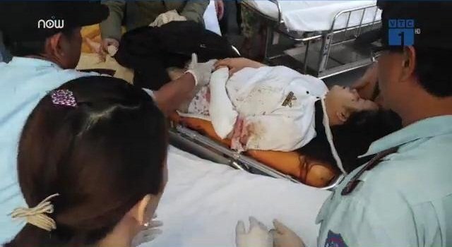 Clip: Đưa nạn nhân vụ lật xe khách trên đèo Hải Vân vào BV Đà Nẵng