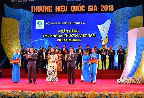Vietcombank: Ngân hàng duy nhất 6 lần liên tục đạt Thương hiệu Quốc gia