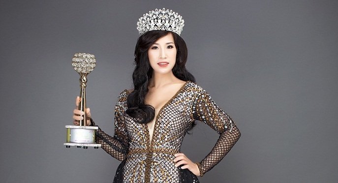 Đỗ Tình Nhi đăng quang Á hậu Doanh nhân thành đạt Hoàn cầu 2018