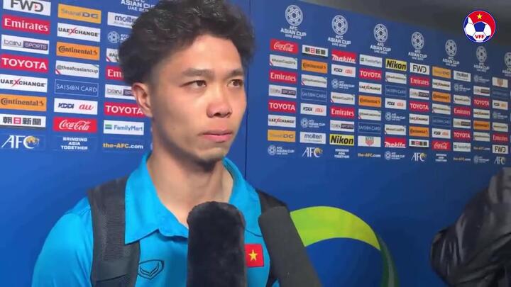 Công Phượng mong người hâm mộ giữ vững niềm tin vào đội tuyển Việt Nam