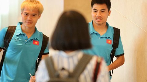 Đức Huy ổn định, tuyển Việt Nam di chuyển tới Al Ain chuẩn bị quyết đấu với Yemen