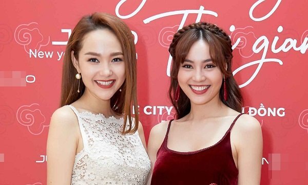 Minh Hằng, Lan Ngọc tự tin đọ sắc khi cùng diện trang phục quyến rũ