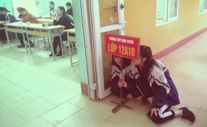 Những hình ảnh 'cười ra nước mắt' về nỗi khiếp sợ của học sinh mang tên họp phụ huynh