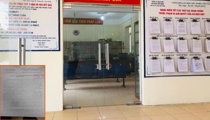 Cán bộ mở tiệc, nghỉ làm trong ngày làm bù nghỉ Tết dương lịch: Lãnh đạo xã tự nhận hình thức kỷ luật khiển trách