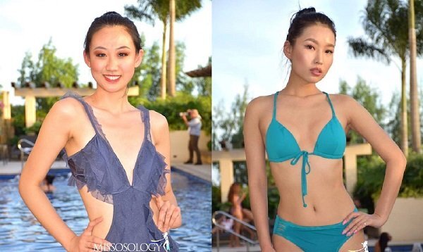 Thí sinh Hoa hậu Liên lục địa lộ nhược điểm hình thể khi mặc áo tắm