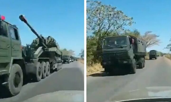 Venezuela điều loạt vũ khí hạng nặng tới sát biên giới Colombia