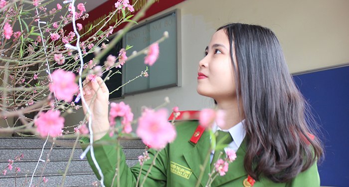 Sinh viên Học viện Cảnh sát ở lại trường trực Tết thế nào?