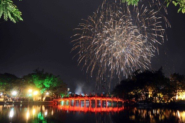 Hà Nội công bố 30 điểm bắn pháo hoa đêm giao thừa