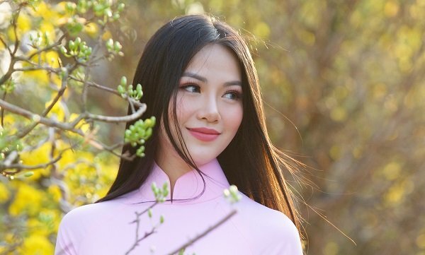 Phương Khánh hào hứng với cái Tết đầu tiên sau đăng quang Hoa hậu Trái đất 2018