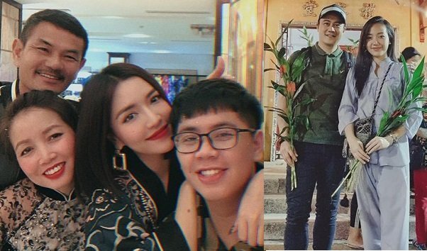 Phương Vy - Bích Phương đón giao thừa bên gia đình, Băng Di cùng bạn trai đi chùa đầu năm mới