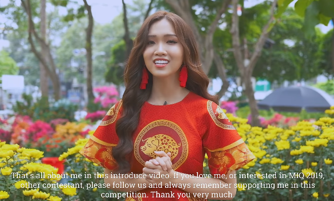 Đỗ Nhật Hà nói tiếng Anh 'như gió' tại Hoa hậu Chuyển giới Quốc tế 2019