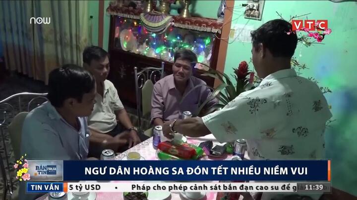 Ngư dân Hoàng Sa đón Tết nhiều niềm vui