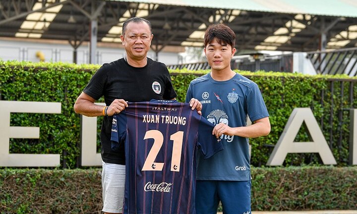 Chính thức: Lương Xuân Trường ra mắt đội bóng vô địch Thái Lan