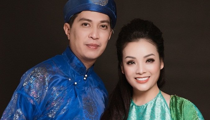 Tân Nhàn 'nài nỉ' chồng đóng vai liền anh trong MV hát quan họ