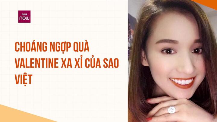 Mỹ nhân Việt đua nhau khoe quà Valentine xa xỉ
