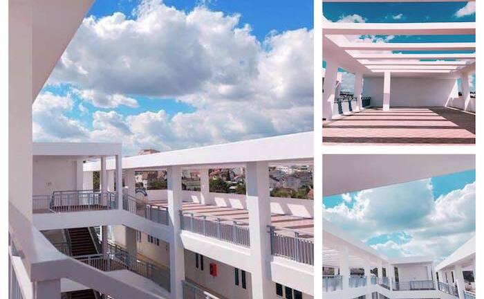 Ngôi trường đẹp mê hồn ở thành phố ngàn hoa của Việt Nam khiến người xem như lạc đến Hàn Quốc