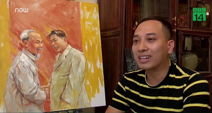 Tình hữu nghị Việt - Triều qua tranh của họa sỹ 8x