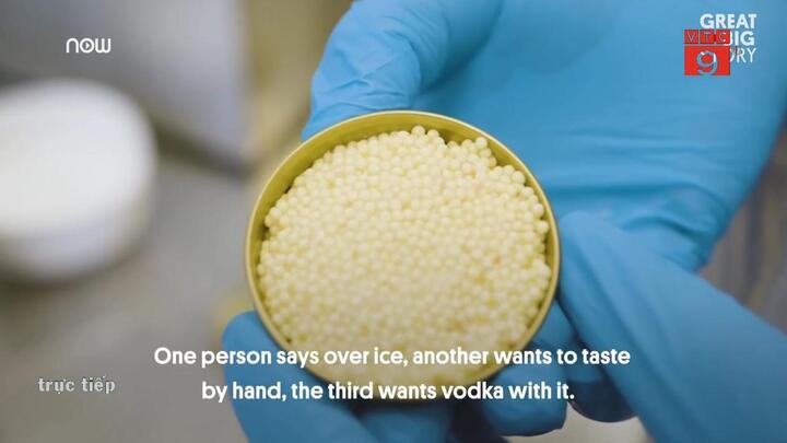 Món trứng cá tầm bạch tạng đắt như vàng chỉ dành cho giới siêu giàu