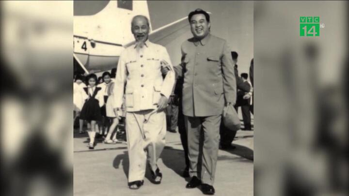 Chùm ảnh hiếm về chuyến thăm Việt Nam của ông Kim Nhật Thành