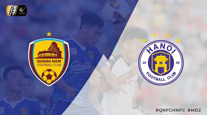 Trực tiếp Quảng Nam vs Hà Nội FC, vòng 2 V-League 2019