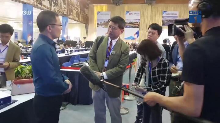 Hậu trường tác nghiệp của phóng viên VTC tại thượng đỉnh Mỹ - Triều