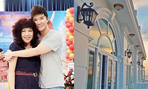 Nathan Lee chúc mừng sinh nhật mẹ trong biệt thự hàng chục triệu USD