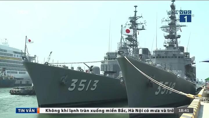 Sức mạnh đôi tàu khu trục Nhật Bản vừa cập cảng Đà Nẵng