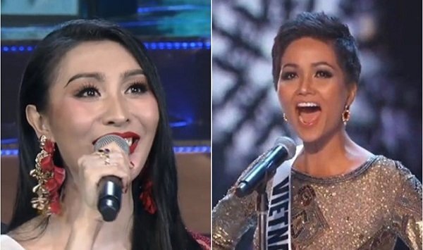 Á hậu chuyển giới Trung Quốc bị chê vì nói giống H'Hen Niê