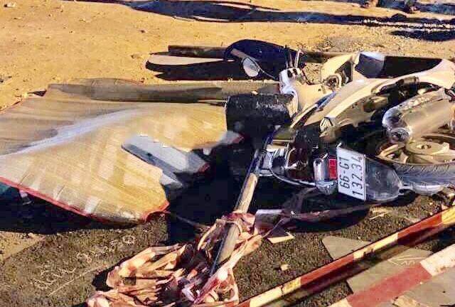 Tông rào chắn công trình, nam thanh niên chết tại chỗ