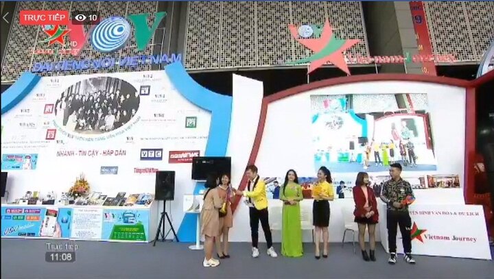 Video trực tiếp: Gian trưng bày của VOV tại Hội Báo Xuân toàn quốc 2019