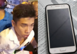 Bị truy đuổi sau khi giật điện thoại, tên cướp ngã xe bất tỉnh