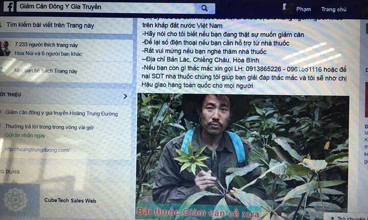 “Nhà thuốc ma” Hoàng Trung Đường và trò lừa của những kẻ buôn thuốc qua Facebook
