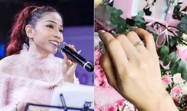 Khả Như sốc, suýt ngất xỉu khi được fan cầu hôn bằng nhẫn kim cương