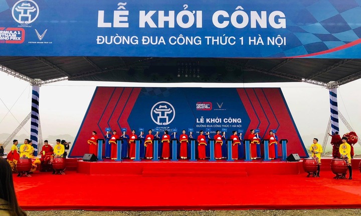 Video: Chính thức khởi công xây dựng đường đua F1 tại Hà Nội