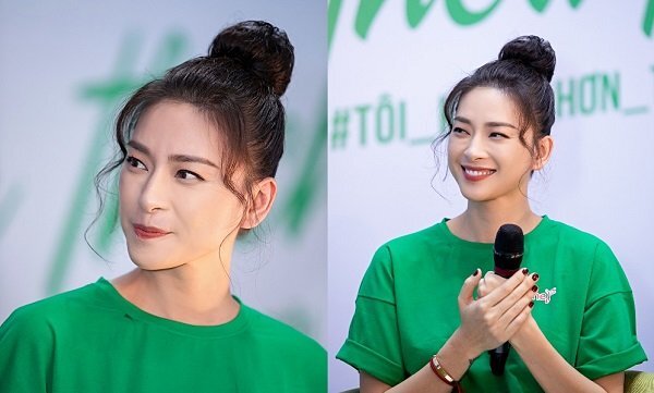 Ngô Thanh Vân gây ngạc nhiên khi ngày càng trẻ trung với nhan sắc rạng rỡ