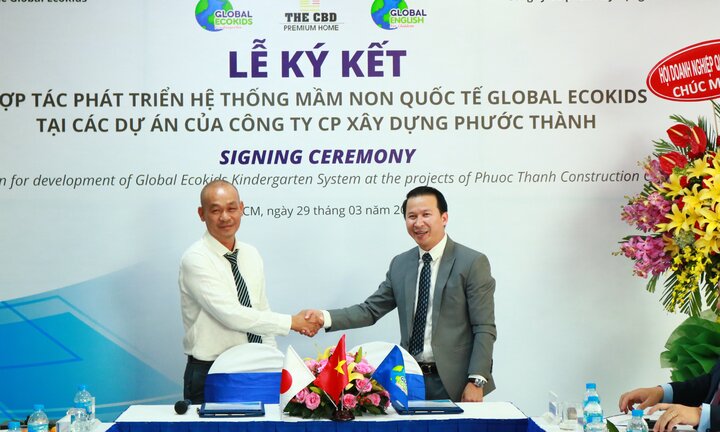 Global Ecokids bắt tay Phước Thành mở rộng chuỗi mầm non theo chuẩn Quốc tế