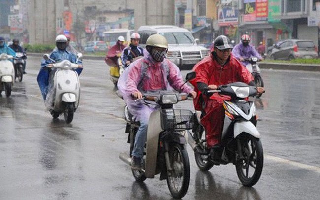 Miền Bắc chuyển mưa lạnh từ ngày mai