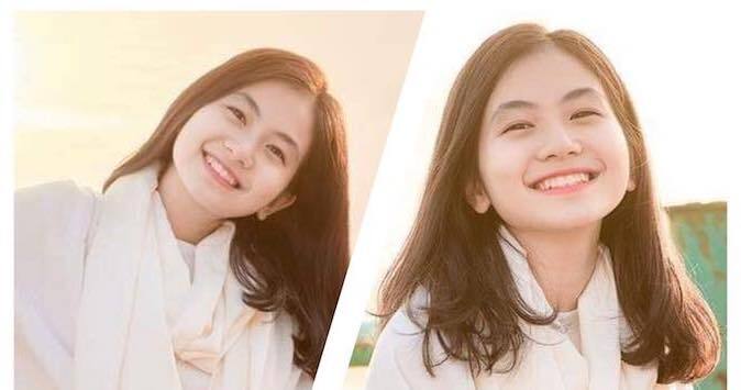 Ảnh: 9x trường Y xinh hút hồn với nụ cười toả nắng