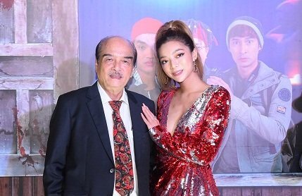 Chưởng môn phái Vịnh Xuân Nam Anh bất ngờ xuất hiện tại họp báo phim của Lý Hải